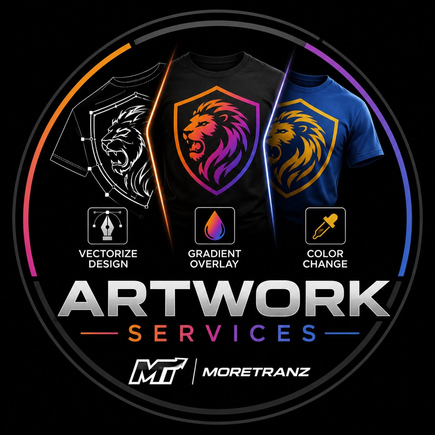Artwork Services - Transfers by MoreTranz