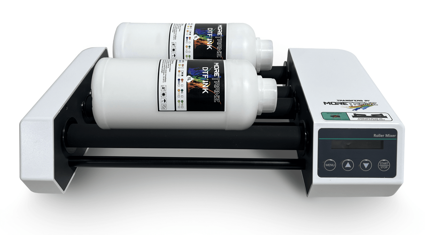 DTF White Ink Roller Mixer Bundle - Transfers by MoreTranz