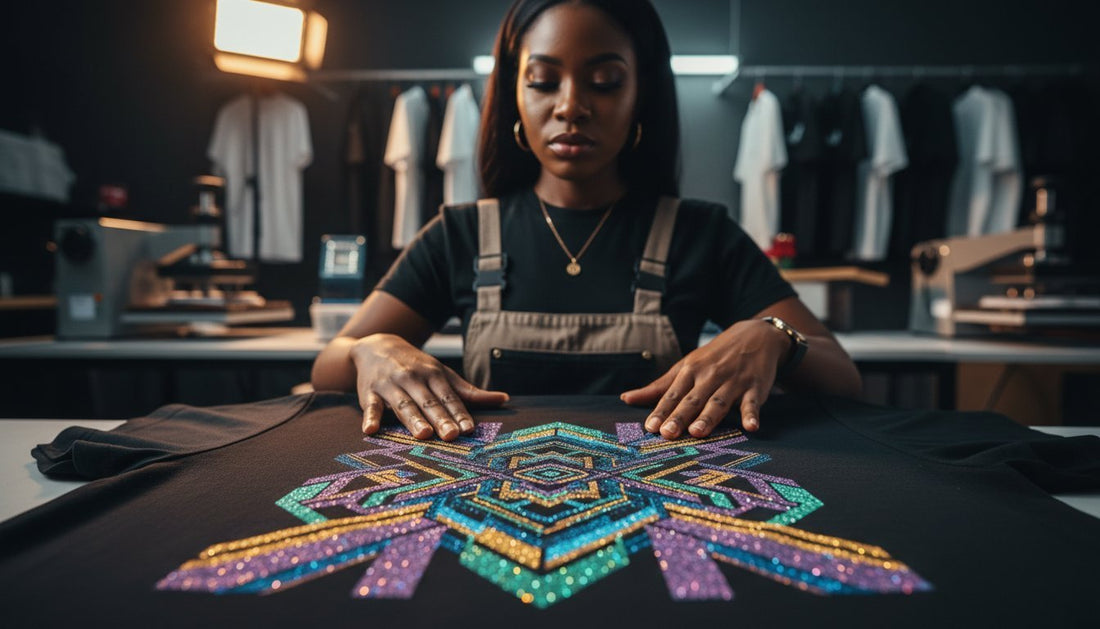 Glitter DTF Transfers: The Professional Guide to High-Impact Apparel Decoration - Transfers by MoreTranz